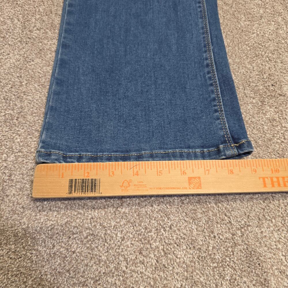Indie sleaze Ashley Stewart Legendary Bootcut Jeans Plus Size 18 medium wash - Picture 7 of 13